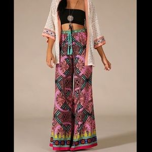 FLYING TOMATO WIDE LEG PALAZZO PANTS